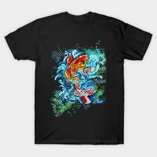 Koi fish in a pond T-Shirt